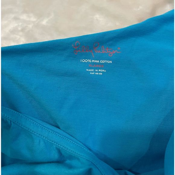 Lilly Pulitzer Morely Off the Shoulder Top. Women’s size XL. - Picture 5 of 8